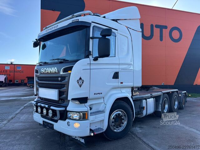 Стандартний трактор Scania R 580 8x4 GCW 120 ton / HYDRAULICS / RETARDER