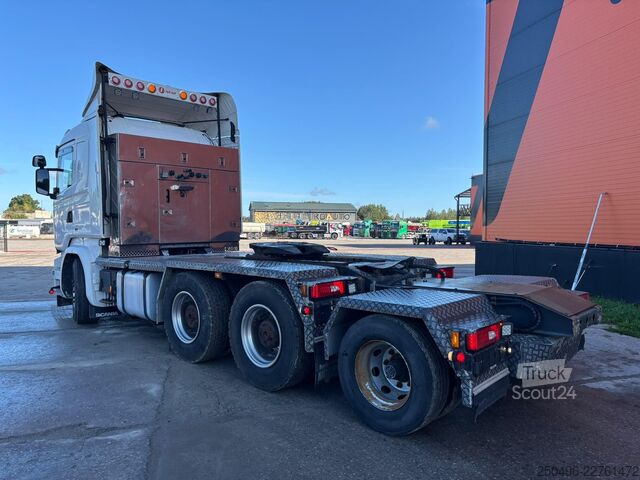 Стандартний трактор Scania R 580 8x4 GCW 120 ton / HYDRAULICS / RETARDER