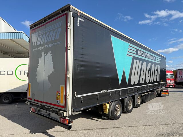 Pojazd użytkowy Kögel 3Achs MEGA Liftachse Palkasten TÜV09 26 Hubdach