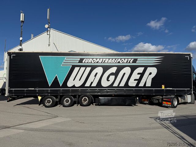 Pojazd użytkowy Kögel 3Achs MEGA Liftachse Palkasten TÜV09 26 Hubdach