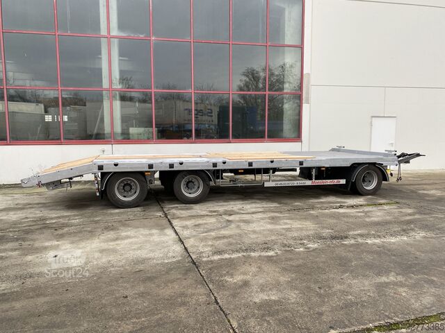 Lavtloader trailer Möslein T 3-P9,2 OR  3 Achs Tieflader gerader Ladefläche 9 m, Neufahrzeug