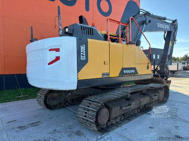 Gravemaskine på larvefødder Volvo EC 220 EL TILTROTATOR / CENTRAL LUBRICATION / AC