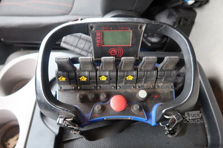 Plateau de chargement DAF LF 260 FA Openwagen + Kraan Fassi F85 B023+ Rad...