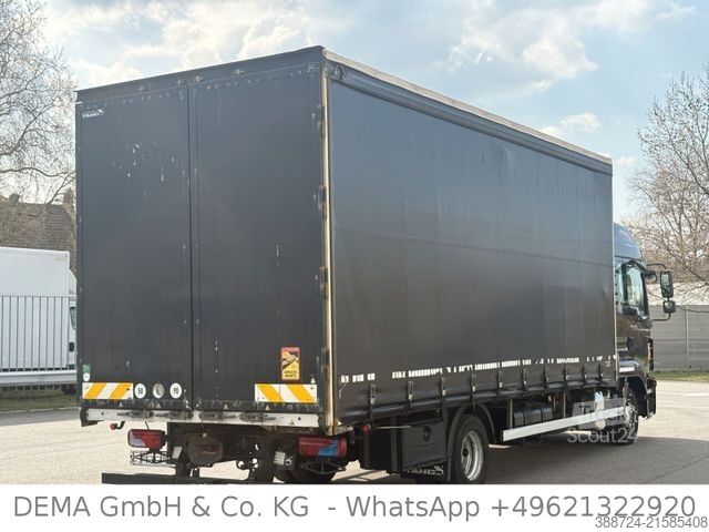 Curtain sider van MAN TGL8.220*E6a*AHK*Edscha*Klima*TÜV*Navi*2 Liege*