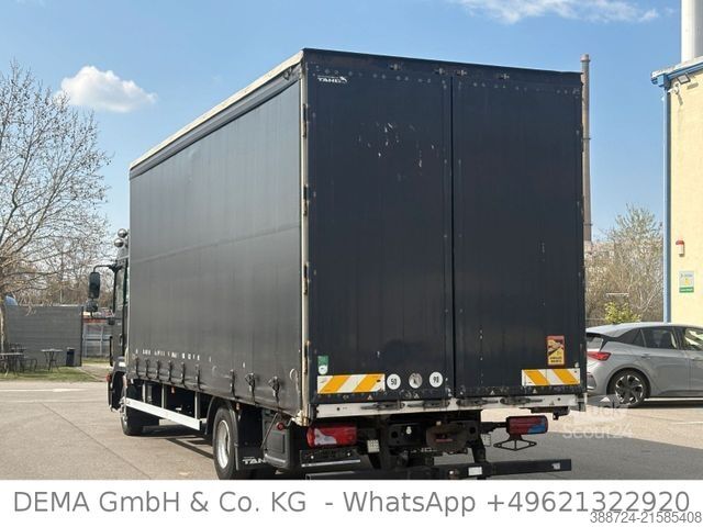 Curtain sider van MAN TGL8.220*E6a*AHK*Edscha*Klima*TÜV*Navi*2 Liege*