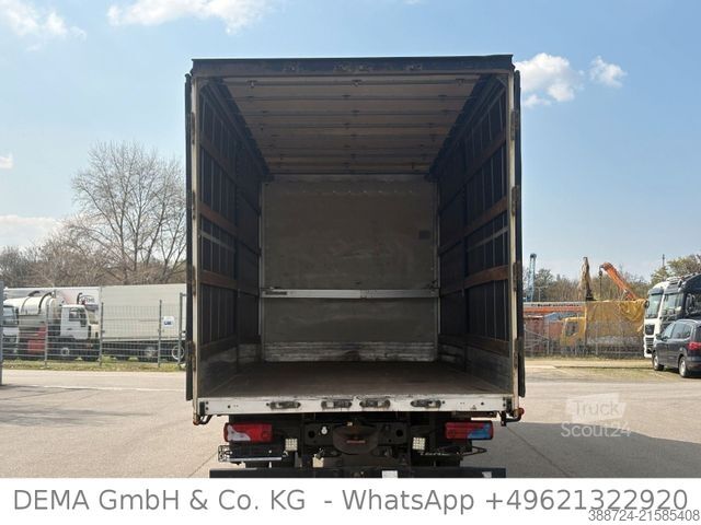Curtain sider van MAN TGL8.220*E6a*AHK*Edscha*Klima*TÜV*Navi*2 Liege*