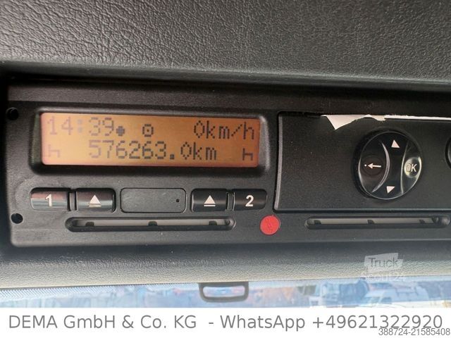 Curtain sider van MAN TGL8.220*E6a*AHK*Edscha*Klima*TÜV*Navi*2 Liege*