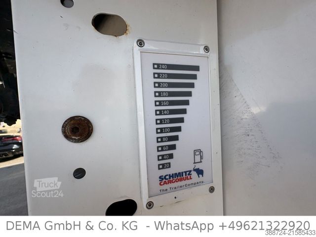 Chladírenský návěs SCHMITZ CARGOBULL SCBS3B*Rohrbahnen*Meet*Fleisch*