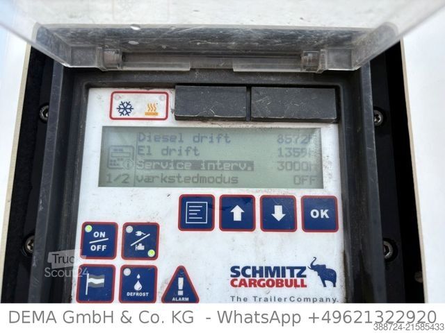 Chladírenský návěs SCHMITZ CARGOBULL SCBS3B*Rohrbahnen*Meet*Fleisch*