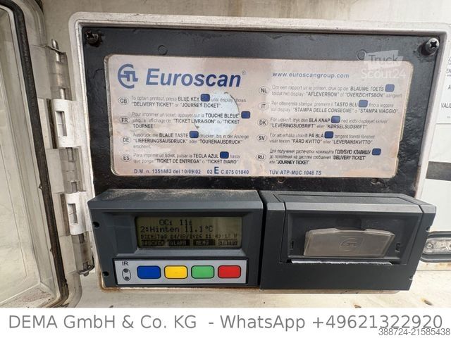 Chladírenský návěs SCHMITZ CARGOBULL SKO24*ATP 2029*Thermoking*Rohrbahnen*TÜV*