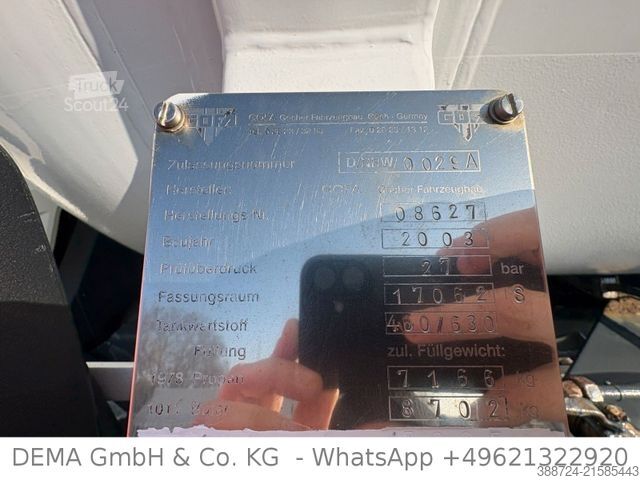 Camion-citerne MERCEDES-BENZ Axor 1830 *Gofa Aufbau ca. 17.000L*Klima*ADR*