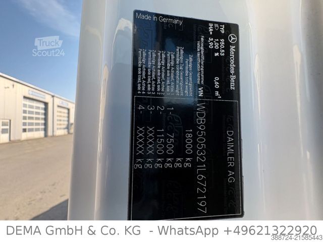 Camion-citerne MERCEDES-BENZ Axor 1830 *Gofa Aufbau ca. 17.000L*Klima*ADR*