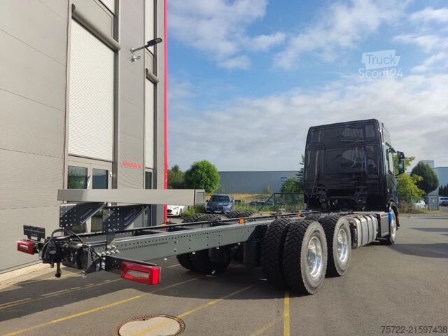 Telaio con cabina Scania R590 6x4 Kurzholz Kran und Schemel nach Wahl