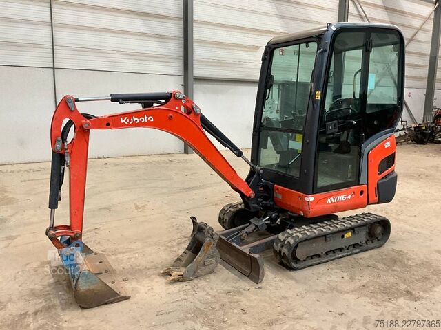 Miniexcavadora Kubota KX 016-4