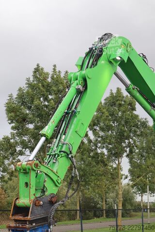 Mașină agricolă pentru transport și manipulare Sennebogen 818 ME  | SORTING GRAB | BLADE + OUTRIGGERS