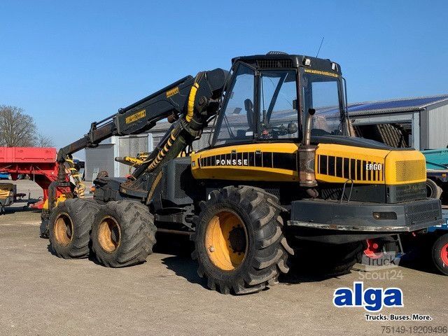 Лесовозная техника Ponsse Ergo H6, Harvester, Forstmaschine, Kran