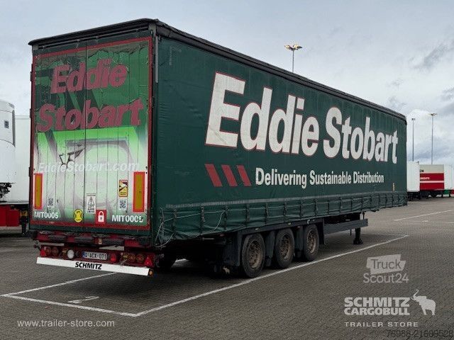 Відкритий напівпричіп з тентом Schmitz Cargobull Curtainsider Mega