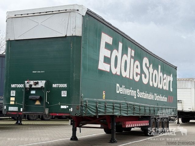 Відкритий напівпричіп з тентом Schmitz Cargobull Curtainsider Mega