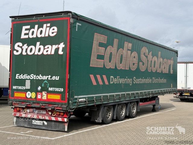 Відкритий напівпричіп з тентом Schmitz Cargobull Curtainsider Mega Getränke