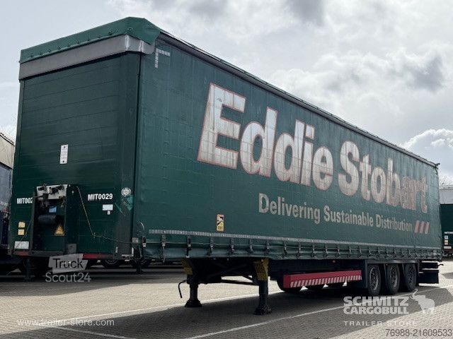 Відкритий напівпричіп з тентом Schmitz Cargobull Curtainsider Mega Getränke