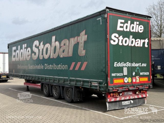 Відкритий напівпричіп з тентом Schmitz Cargobull Curtainsider Mega Getränke