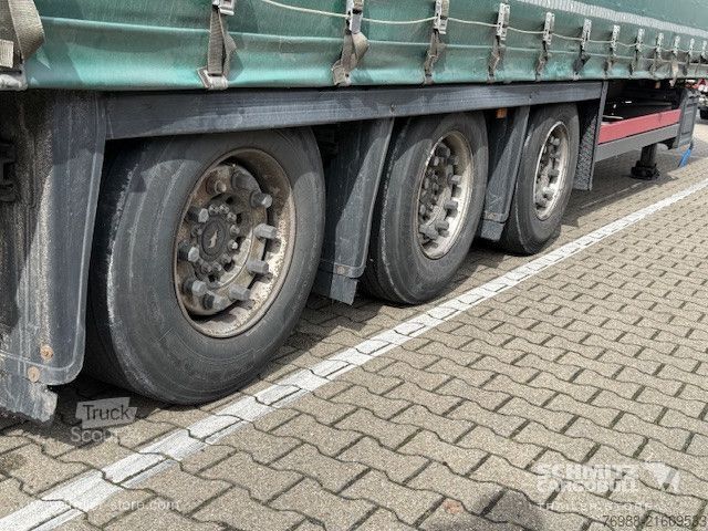 Відкритий напівпричіп з тентом Schmitz Cargobull Curtainsider Mega Getränke