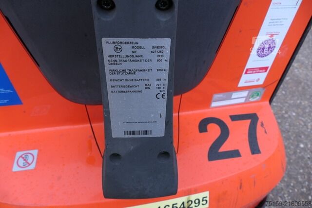 Hochhubwagen bt SWE 080L