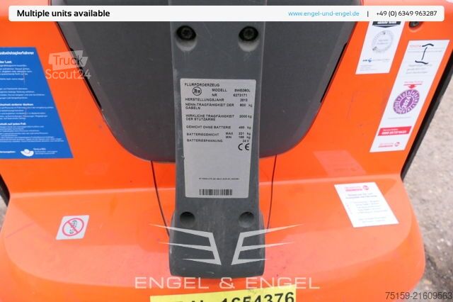 Hochhubwagen bt SWE 080L Batterie 01/2016