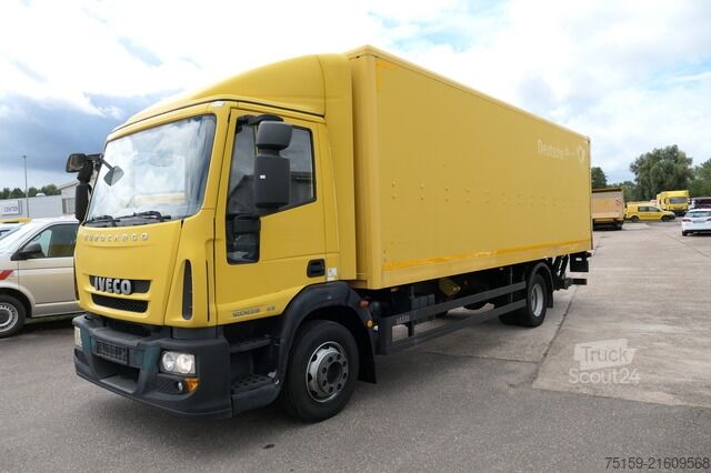 Box truck iveco EuroCargo ML 120 E28/P AHK LBW Koffer 7,00x2,44x1,98 COC