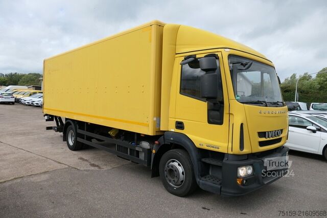 Box truck iveco EuroCargo ML 120 E28/P AHK LBW Koffer 7,00x2,44x1,98 COC