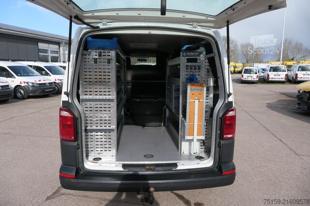 Panel van Volkswagen T6 Transporter 2.0 TDI lang 4Motion KLIMA AHK Werkstatteinbauten COC Euro 6