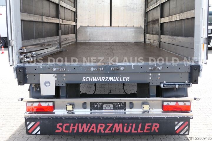 Открытый прицеп с тентом SCHWARZMÜLLER PA 2/E Pritsche Plane Durchladesystem