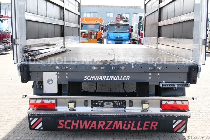 Открытый прицеп с тентом SCHWARZMÜLLER PA 2/E Pritsche Plane Durchladesystem