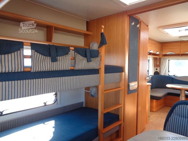 Karavāna HYMER/ERIBA Moving 540 *Etagenbett*Mover*ATC*Citiwasser*