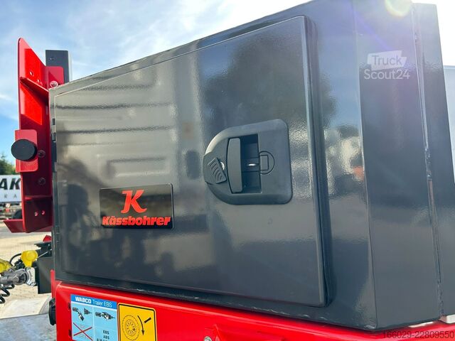 Ημιρυμουλκούμενο χαμηλής φόρτωσης KÄSSBOHRER SLH S HS 3/H Tieflader Zwangslenkung hydr. Bett