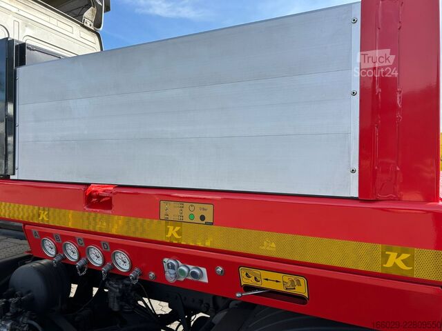 Ημιρυμουλκούμενο χαμηλής φόρτωσης KÄSSBOHRER SLH S HS 3/H Tieflader Zwangslenkung hydr. Bett