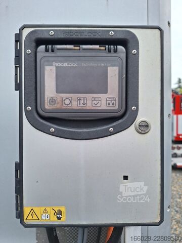 Semiremorcă carosată Rohr Kühlkoffer mit Elektro Kühler und LBW