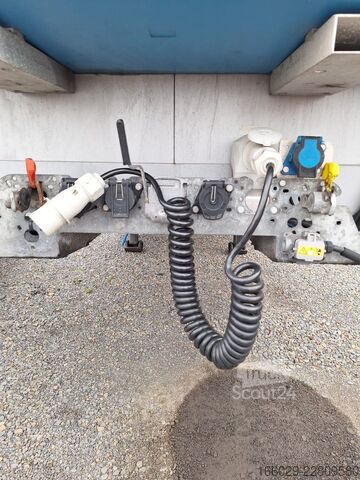 Semiremorcă carosată Rohr Kühlkoffer mit Elektro Kühler und LBW