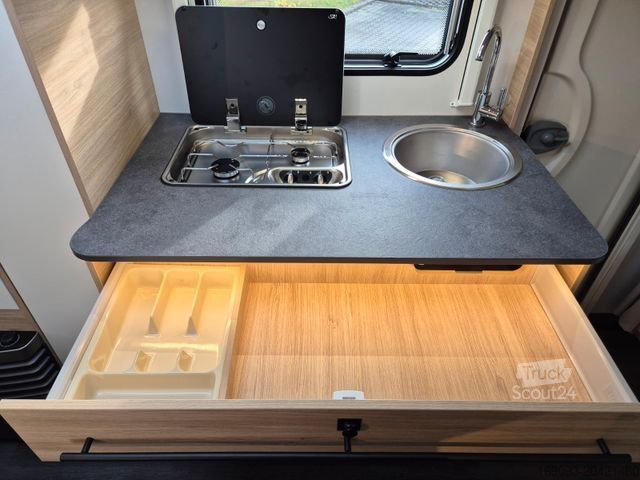 Caravan STERCKEMAN Easy 490PE*MJ26*Dusche*Safety*Cosy*Umluftheizung
