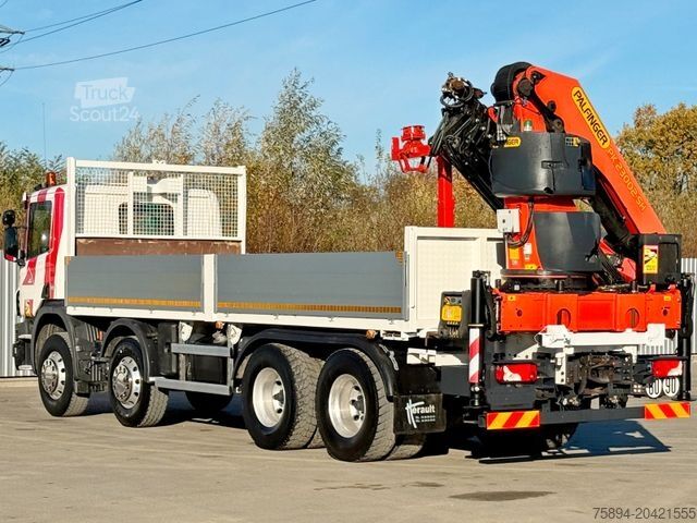 Γερανός τοποθετημένος σε φορτηγό SCANIA P 450* PRITSCHE 6,90m * PK 23002- SH C FUNK *8x4