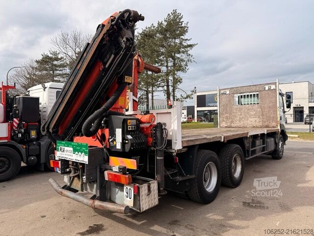 Camião-grua Renault 370 DCI 6x4 + CRANE PALFINGER PK16502 + RADIO -...