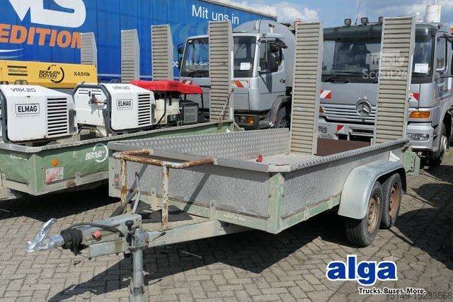 Tieflader Anhänger  Schoon, Tandem, Rampen, Baggertransport,Verzinkt