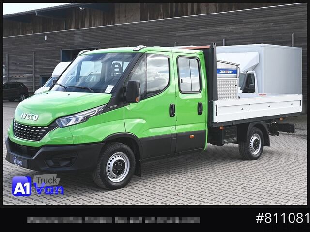 Pick-up panelvan IVECO DAily 35S16 Doka Pritsche, AHK, Hi-Matic, 7-Sitzer