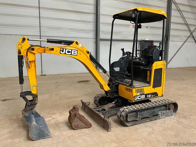 Mini bager JCB 18 Z-1 T3