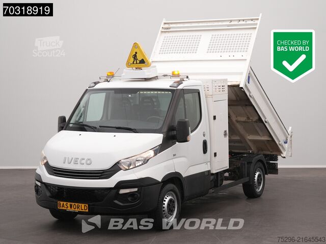 Platforma za učitavanje Iveco Daily 35S14 Automaat Open Laadbak met Kist 3.5t...