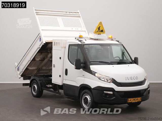 Platforma za učitavanje Iveco Daily 35S14 Automaat Open Laadbak met Kist 3.5t...