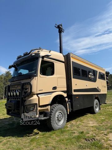 Odstranljiva kabina MERCEDES-BENZ Arocs 2053-6200 4x4 OFFROAD EXPEDITION-WOHNMOBIL