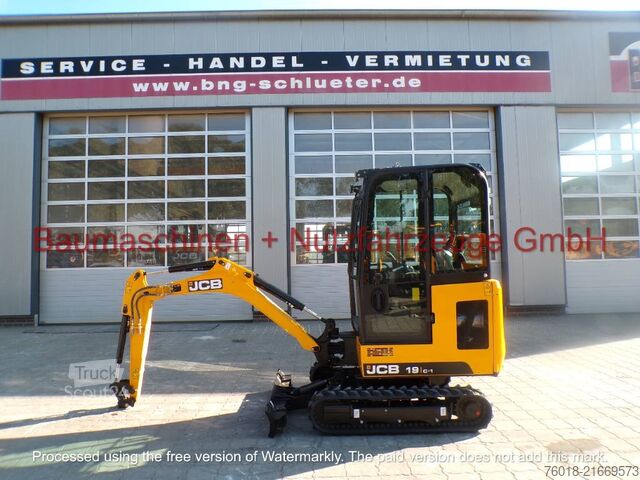 Mini excavator JCB 19C-1 NEU Bj'26