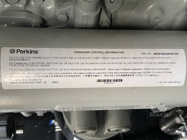Aggregat Perkins 2506C-E1STAG2 - 550 kVA Generator - DPX-19814