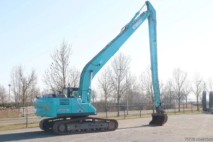 Teleskopbagger Kobelco SK260 NLC -10E | 18.5 METER LONG REACH | TILT B...